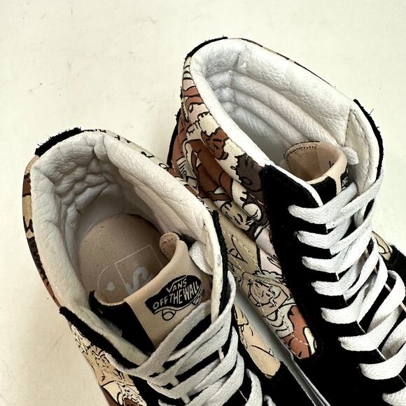 NWOT RARE VANS x CoppaFeel! Breast Cancer Awareness Sk8-Hi Sneaker Suede W 7 - Picture 8 of 11